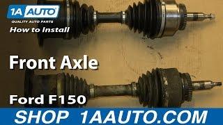 How To Replace Front Axle 04-08 Ford F150