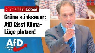 Grüne stinksauer: AfD lässt Klima-Lüge platzen! – Christian Loose (AfD)