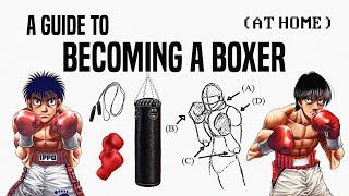 becoming a boxer at home is easy, actually