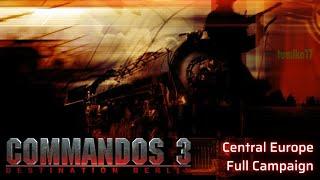 Commandos 3: Destination Berlin - Central Europe Campaign Complete All Missions Full Walkthrough