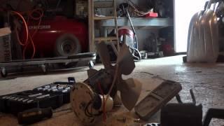 truck, fan, and a joh deere