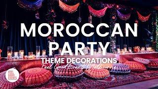 Moroccan Party Theme Decorations | FEEL GOOD EVENTS