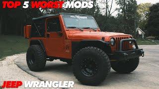Top 5 Worst Jeep Wrangler Mods