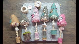 Tutorial - Making Cute Mushroom Pincushions