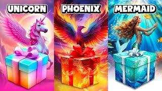 Choose Your Gift!  Unicorn, Phoenix or Mermaid ‍️