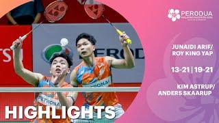 Malaysia Masters 2024: Arif/King Yap 0-2 Kim Astrup/Anders Skaarup  | Semi Final | Astro SuperSport