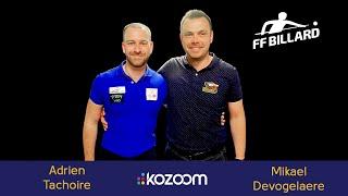 2024 3-CUSHION Masters - Semi FInal - Adrien TACHOIRE vs Mikael DEVOGELAERE