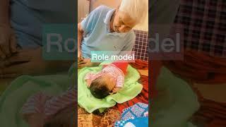 #shorts #ashortaday Avyukt with Bade Dadu #grandfather #babyshorts #cutebaby #viralshorts #shorts