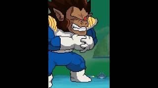 DBZ vegeta power warriors vs legend fighter vs z legend 2 #shorts #gameplay