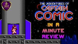 Captain Comic "In A Minute" Review [NES] - The Colorful Underrated DOS Port