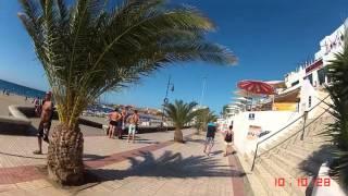 Teneriffa 2015 - Strandpromenaden (Löparperspektiv, lång)