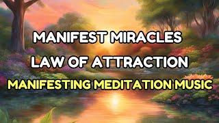 Manifest Music Frequency | Manifest Anything you Desire | Law of Attraction | Meditation Music