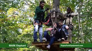 RPE MARK Elephant Demonstration | Ropes Park Equipment