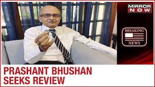 Lawyer Prashant Bhushan files review plea before SC, seeks judgement on contempt of the court