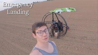 MY PARAMOTOR EXPLODED MID FLIGHT.