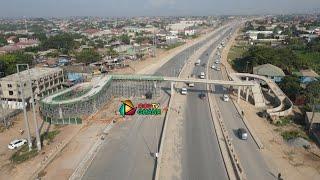 New Kumasi - Sunyani Highway Road Construction Update in Ghana.