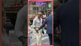 "Dave Bautista Steals the Spotlight with His Cool Style in NYC!" #celebritynews  #celebritygossip