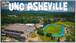 UNC Asheville 4K - University of North Carolina  Asheville (DJI Mavic Air 2 Footage) The Bulldogs!!