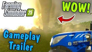 WOW I WASN'T EXPECTING THIS! - Farming Simulator 25 Gameplay Gamescom Trailer