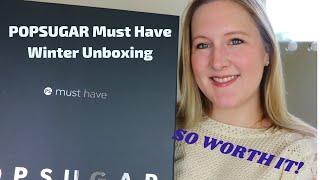 WORTH IT! | POPSUGAR Must Have Winter 2018 Unboxing