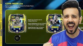 FINALLY ! 107 MARADONA IN CODE: NEON EVENT - OFFICIAL LEAKS & UPCOMING LEAGUE + SEASON REWARDS 