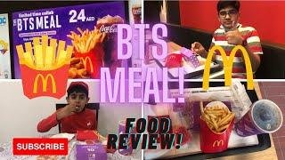 TRYING THE NEW BTS MEAL FROM MCDONALDS! | FOOD REVIEW | AR BROTHERS