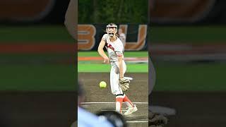  This Slow Mo Pitch is PURE POWER #softball