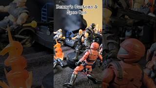 A Benny Special Custom Benny & @specopstoys1036 Action Figures Taking Out Cobra  #subscribe #toy