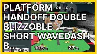 Platform Handoff Double Blizzoble Short Waved... | Smash Melee Highlights