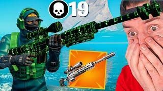 NUR MIT SNIPER in FORTNITE GEWINNEN! (zu stark)