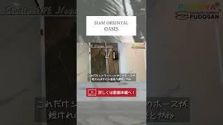 【パタヤ】モデルルーム解禁！緑豊かな環境でペットと暮らせるコンドミニアム【Siam Oriental Oasis】#パタヤ #コンドミニア #海外移住 #shorts