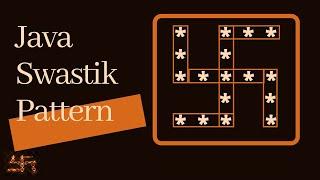 Swastik pattern in Java - using for loop