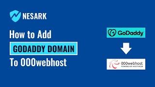 How to Add Godaddy Domain to 000webhost | Park a domain on 000webhost | Nesark