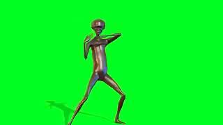 Green Screen Alien Dance Video | Green Screen Copyright Free Video | Creative Common Video | #shorts