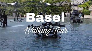 Vlog 006 Mind Blowing BASEL WALKING TOUR @4kUrbanLife