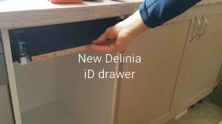 How to install new Delinia iD drawer in an old Delinia kitchen cabinet