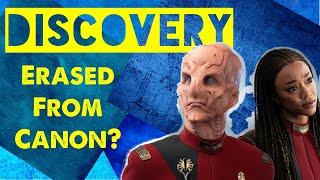 Star Trek DISCOVERY officially erased from canon?