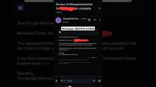I will fix your google merchant center suspension misrepresentation and website needs improvement