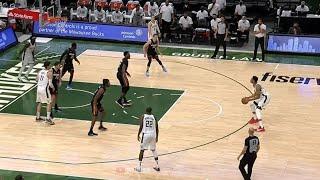 Giannis disrespected by entire Heat after dares him shoots 3-pointer