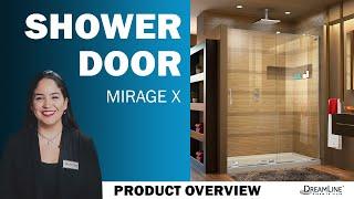 DreamLine Mirage X Collection | Sliding Shower Door