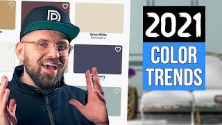 DESIGN TRENDS 2021 | COLOR TRENDS 2021 | THE "BE TRUE" COLOR PALETTE