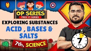 Acid , Bases and Salts | CBSE Class 7 Science | Full NCERT Chapter Covered | CBSE 2026