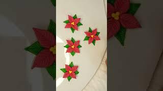 How to make flower with clay  #shorts #ytshorts  #youtubeshorts