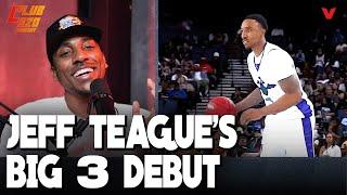 Jeff Teague REACTS to making guy fall in his Big 3 highlight tape & debut | Club 520 Podcast