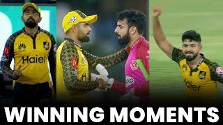 Winning Moments | Islamabad United vs Peshawar Zalmi | Match 32 | HBL PSL 8 | MI2A