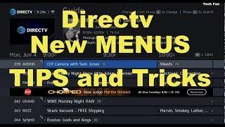 Directv Genie New Menus How To Navigate With QUICK TIPS and Shortcuts DVR