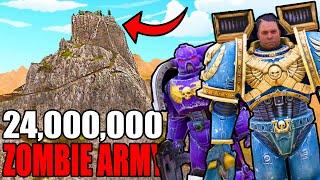 All SPACE MARINE Legions Mountain Fortress vs 24 MILLION ZOMBIES!? - UEBS 2: Warhammer 40k Mods