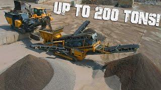 CRUSHING up to 200 TPH of CONCRETE with IRON