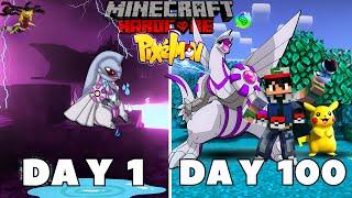 I Survived 100 DAYS as a Ultimate Palkia POKEMON in HARDCORE Minecraft! अभी मजा आयेगा बिडू ||