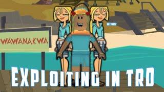 Exploiting in T.R.D || luhvjulia || TOTAL ROBLOX DRAMA x